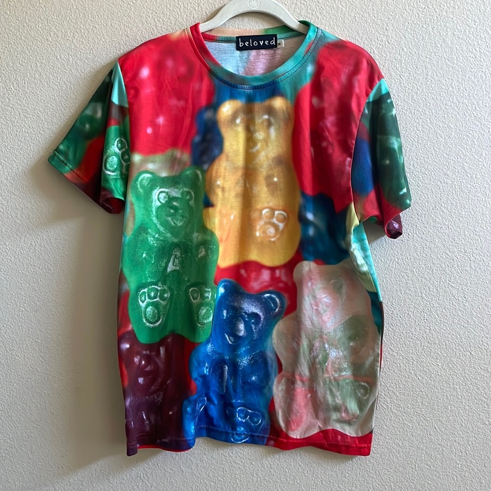 💚Beloved shirts, gummy bear short sleeve t, M